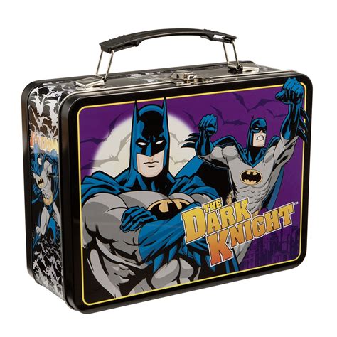 batman lunch boxes metal|Batman tin lunch box.